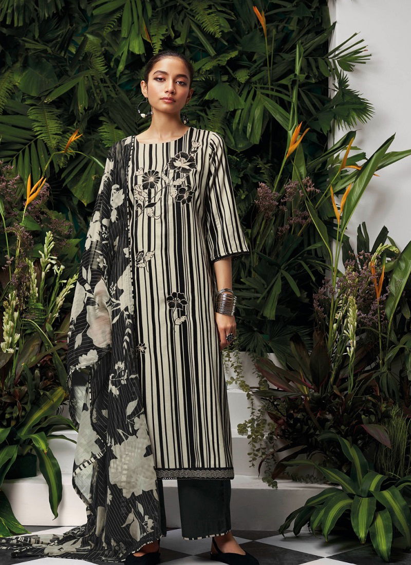 Kyomi By Ganga Printed Designer Salwar Suits Catalog